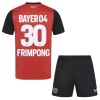 Conjunto (Camiseta+Pantalón Corto) Bayer 04 Leverkusen Jeremie Frimpong 30 Primera Equipación 2024-25 - Niño